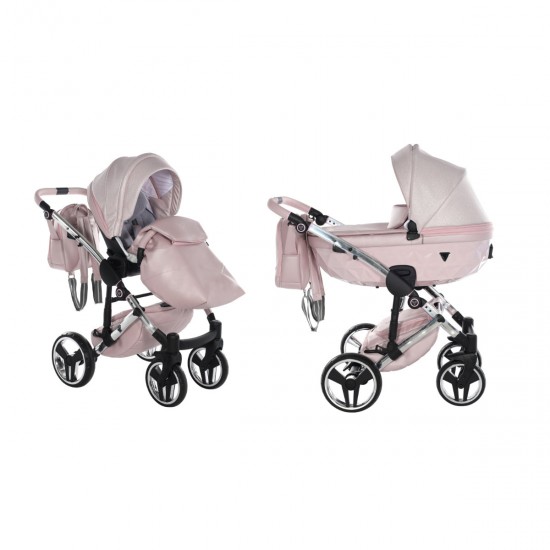 Junama Dolce 2 in 1 Pram Pushchair Pink